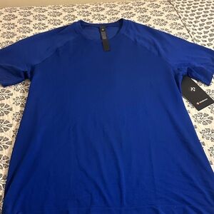 lululemon athletica Vibrant Blue Short Sleeve Tee